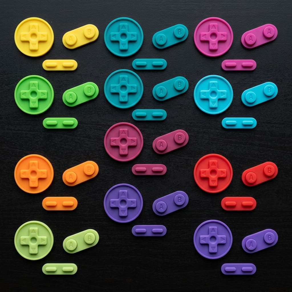 Silicone Button Pads