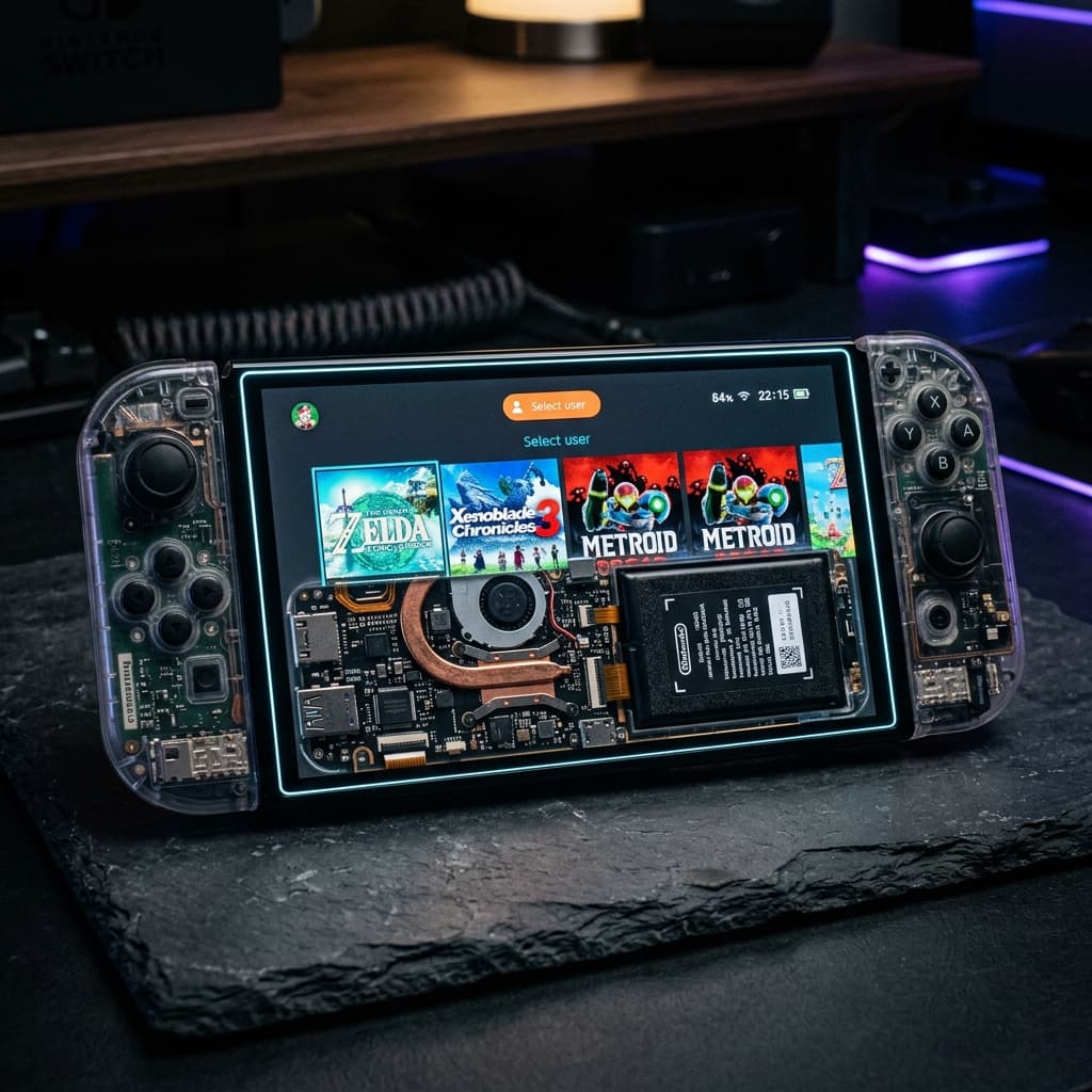 Nintendo Switch OLED: Los mejores reemplazos de carcasa transparente